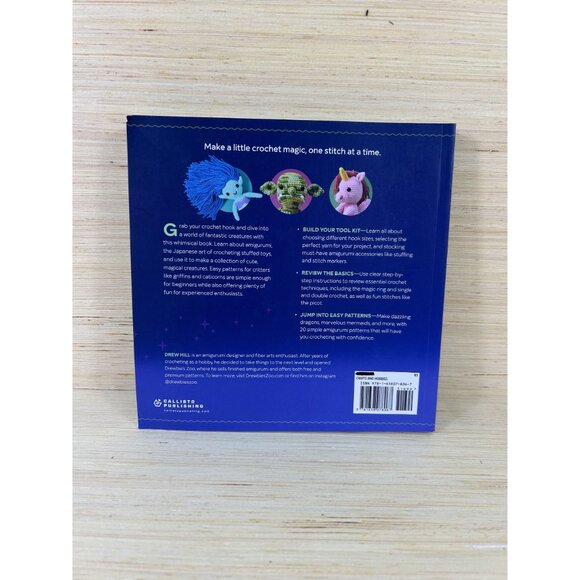 Drew Hill Crochet Magical Creatures 20 Easy Patterns Book - Picture 2 of 3